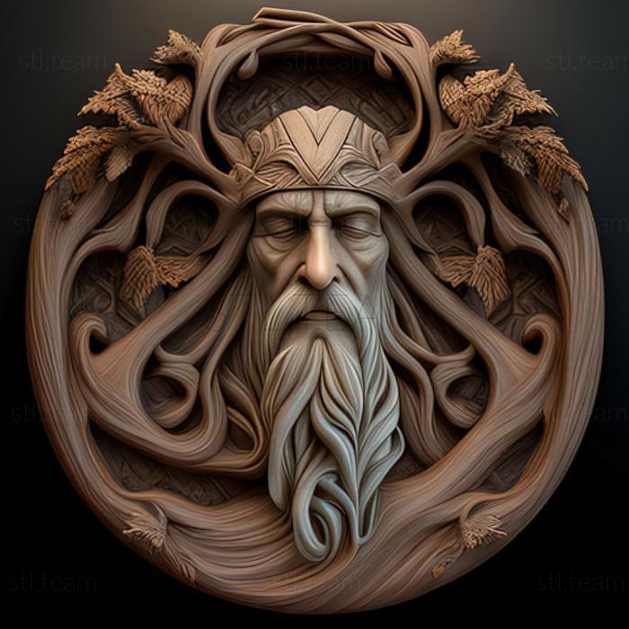 3D модель St druid (STL)